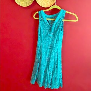 Turquoise Dress